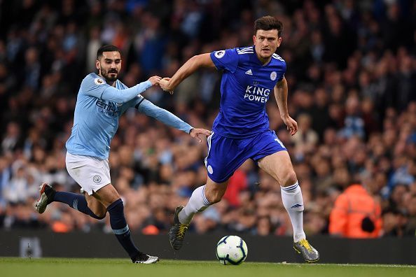 Harry Maguire has shone in Leicester colours