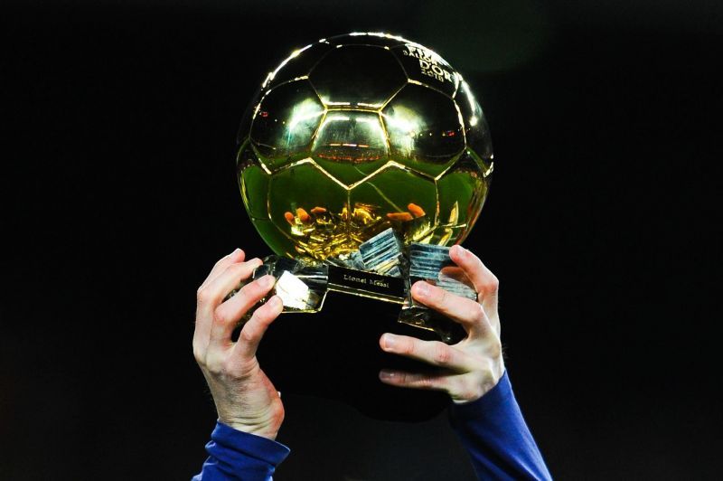 The coveted Ballon d&#039;Or trophy