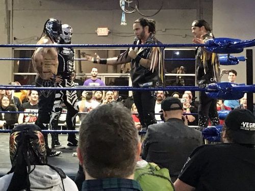 The Lucha Bros and The Young Bucks once again stole the show