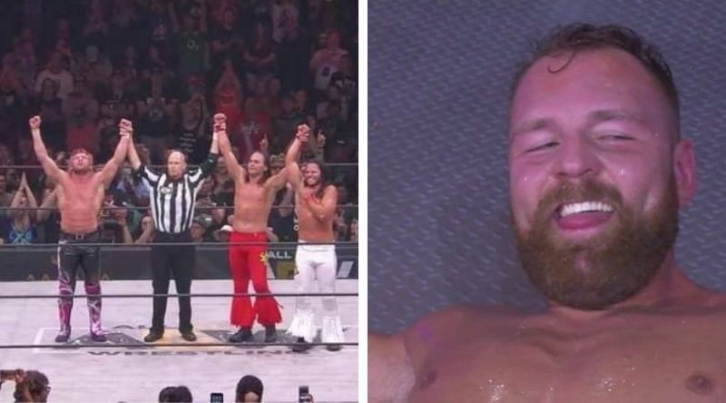 Jon Moxley made his AEW in-ring debut tonight