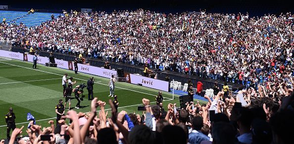 Real Madrid Unveil New Signing Luka Jovic