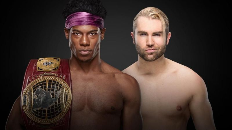 Velveteen Dream vs Tyler Breeze for the North American Championship