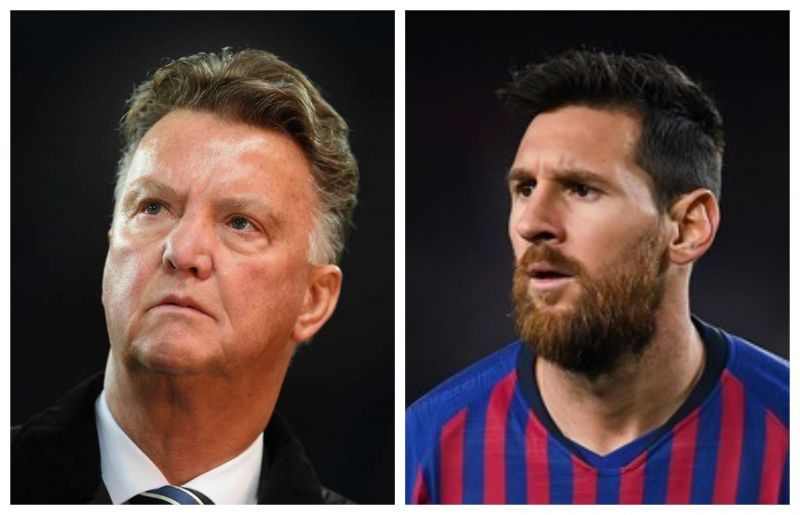 Van Gaal has blamed Messi for Barcelona&#039;s recent UCL failures