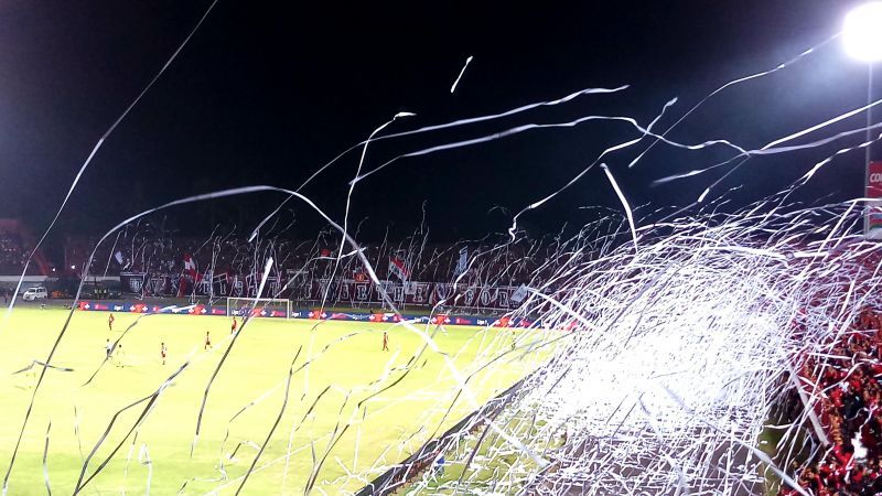 Bali United fans at Stadion Dipta, Gianyar