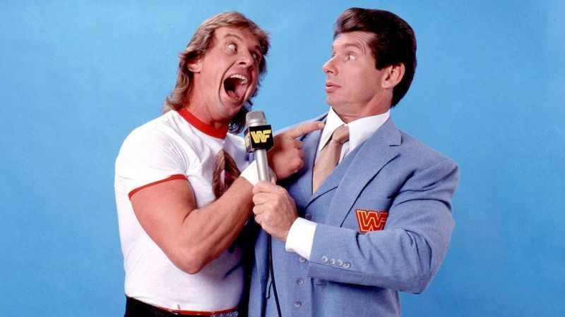 Roddy Piper and Vince McMahon