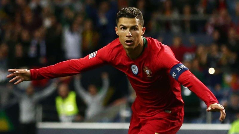 Cristiano Ronaldo scored a hat trick against the Swiss