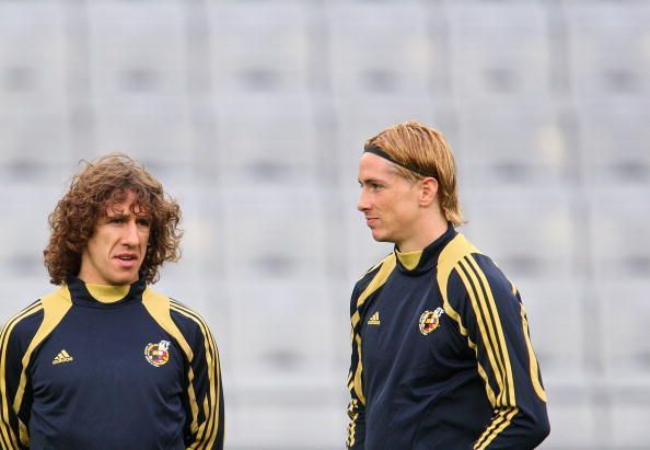 Euro 2008 - Spain Training session Day 9