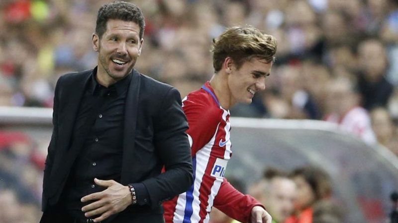 Simeone is set to use the money from the sale of Griezmann to fund a move for Joao Felix