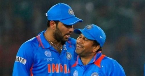 Yuvraj Singh took to Twitter to respond to Sachin Tendulkar&#039;s words of praise