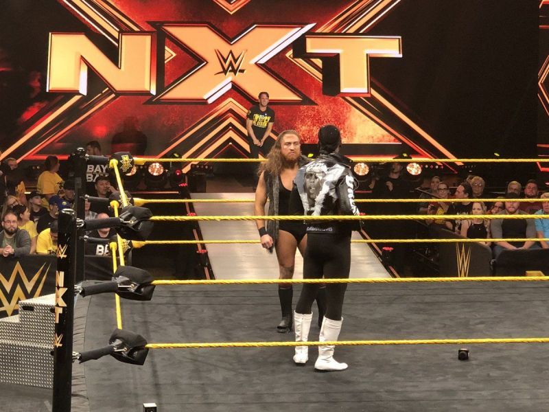 Dunne made his return to NXT as part of last night's tapings