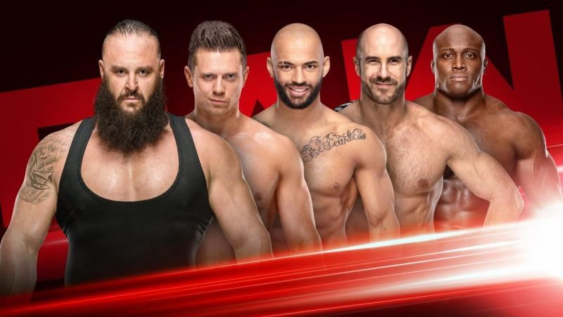 Strowman, Miz, Ricochet, Cesaro and Lashley will compete tonight with a fantastic prize up for grabs.