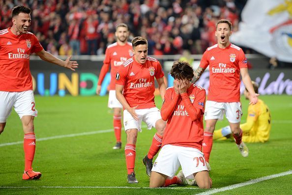 Benfica v Eintracht Frankfurt - UEFA Europa League Quarter Final : First Leg