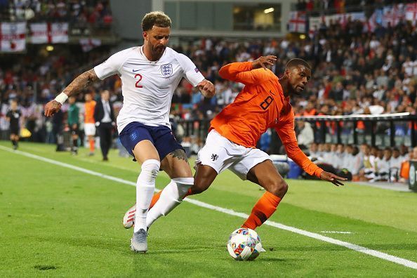 Kyle Walker is currently England&#039;s first choice right back