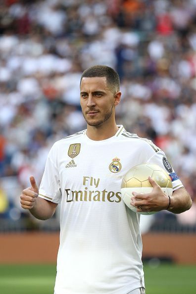 Real Madrid Unveil New Signing Eden Hazard