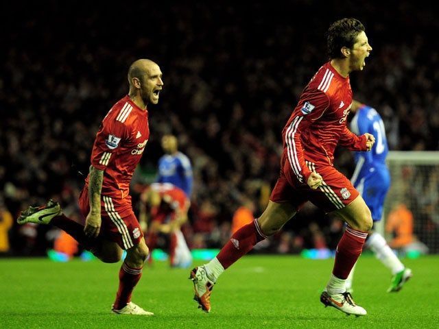 This was El Nino&#039;s last great performance at Anfield.