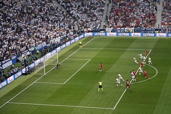 Tottenham Hotspur vs Liverpool - Mohamed Salah scores the penalty