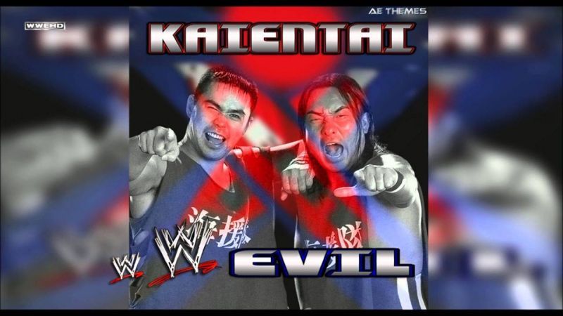 Taka Michinoku and Sho Funaki, the evilest tag team in WWE history.