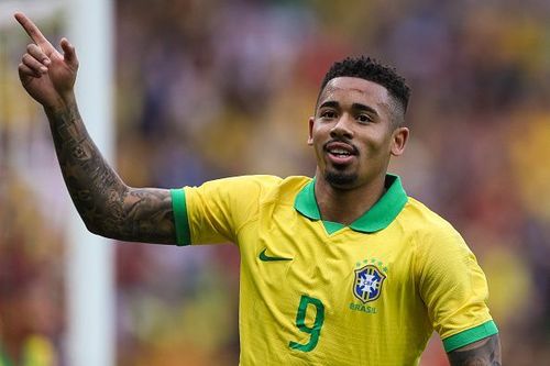 Manchester City's Gabriel Jesus shone with a brilliant brace