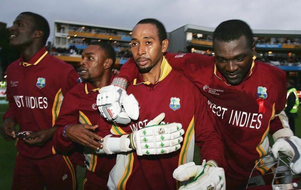 West Indies were the champions in ICC Champions Trophy 2004