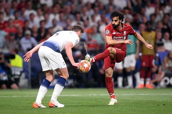 Salah opened the scoring on the night