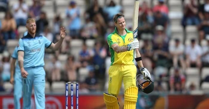 Steven Smith scored a brilliant century against England in the warm-up game