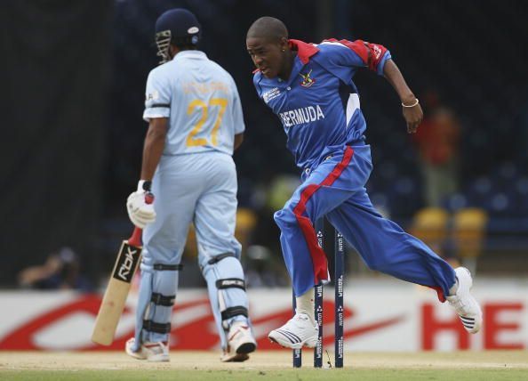 Group B, Bermuda v India - Cricket World Cup 2007