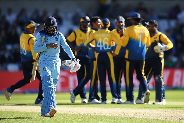 England 's loss against Sri Lanka has been the upset of the tournament so far