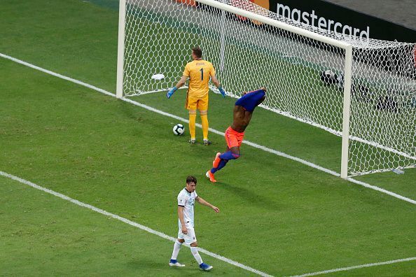 Duvan Zapata scored with his first touch of the match