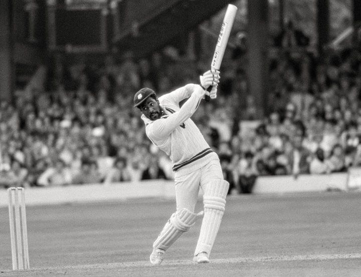 Viv Richards in action against England in 1979 Cricket World Cup