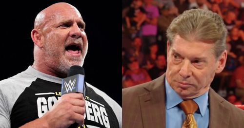 Goldberg and Vince McMahon.