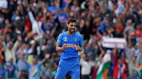 Bhuvi picked up the key wickets of Smith and Stoinis in the same over to end Australia's hopes