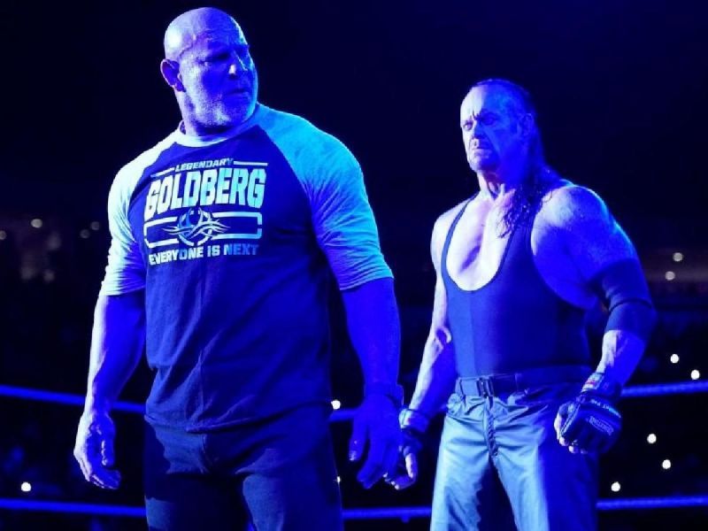 The Deadman defeated Goldberg at Super ShowDown to leave WWE on a high