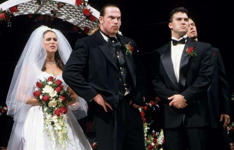 Test defeated Triple H for getting married to Stephanie Mcmahon