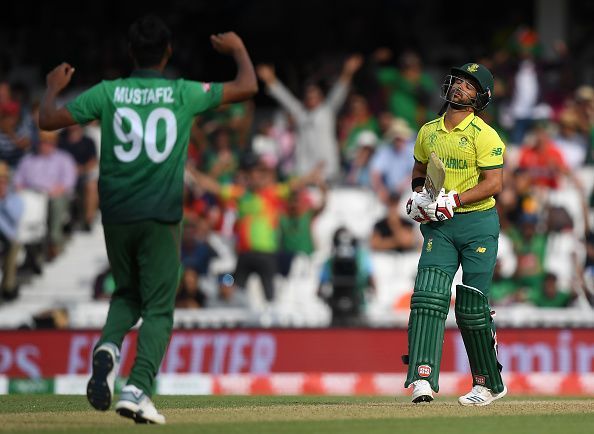 Bangladesh provided the first upset of the World Cup by beating South Africa