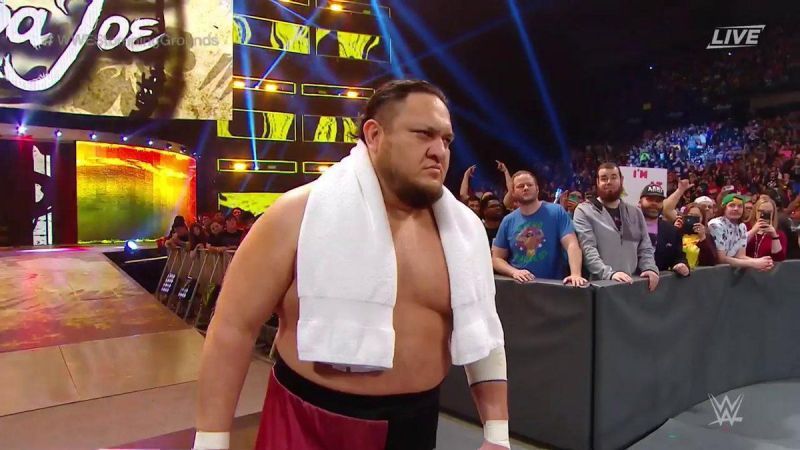 Samoa Joe was handed back the United States title