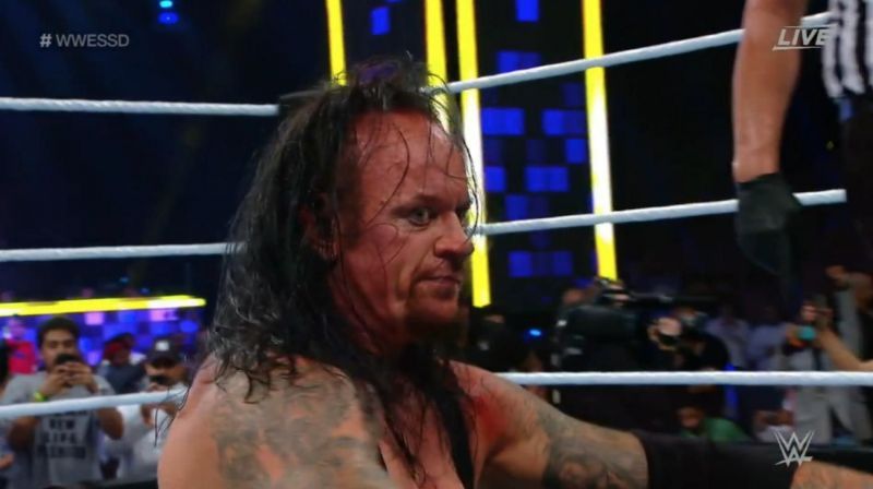 The Undertaker&#039;s facial expression says it all...