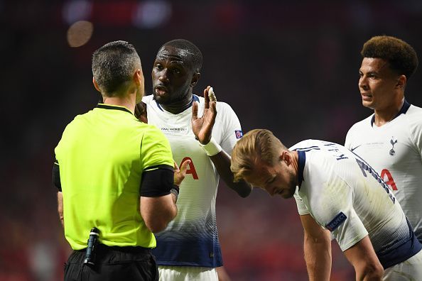 Sissoko was on the receiving end of a contentious penalty call