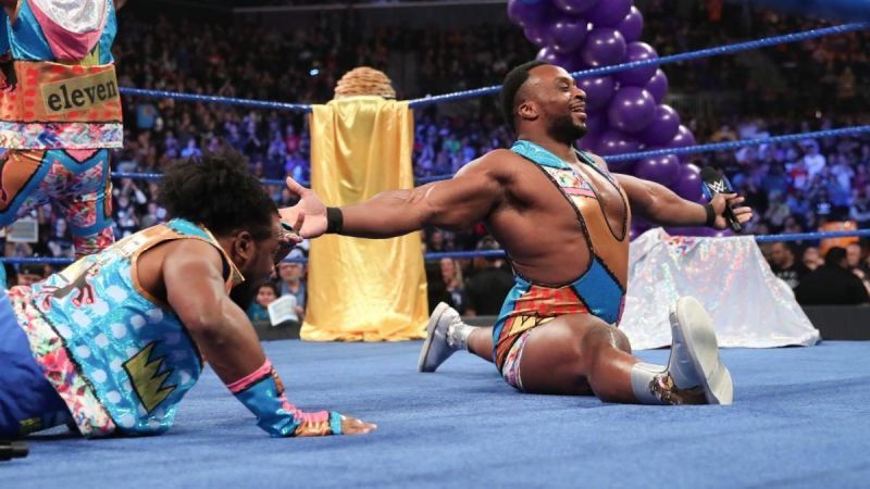 Big E is sort of a veteran by now.