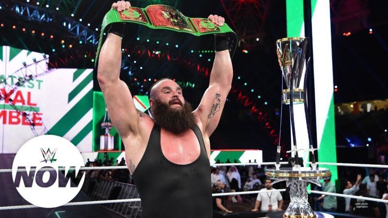Strowman won the Royal Rumble match at the Greatest Royal Rumble last year