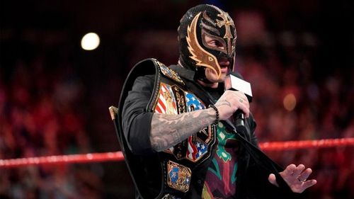 Rey Mysterio recently relinquished the United States title