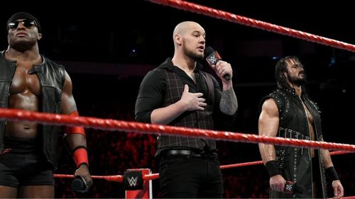 Bobby Lashley, Baron Corbin and Drew McIntyre