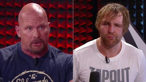 Steve Austin interviewed Dean Ambrose on the WWE Network