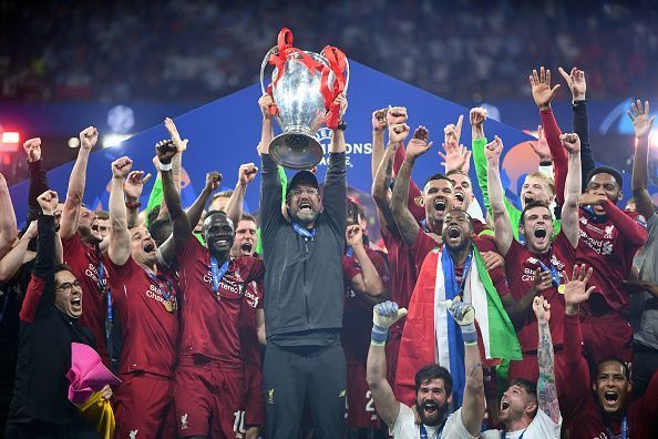 Liverpool lifted the UCL for the sixth time