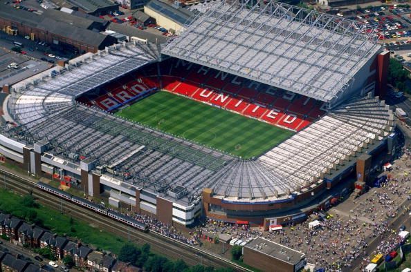 The iconic Old Trafford