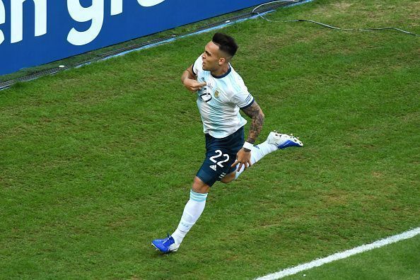 Lautaro Martinez scored Argentina&#039;s first goal from open play in this Copa America