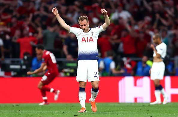 Eriksen might have played his final game for Tottenham Hotspurs.