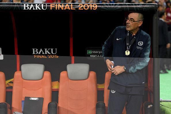 Maurizio Sarri is set to leave Chelsea after just one season