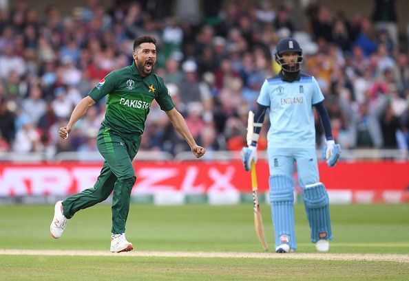 Amir was in fine touch against England