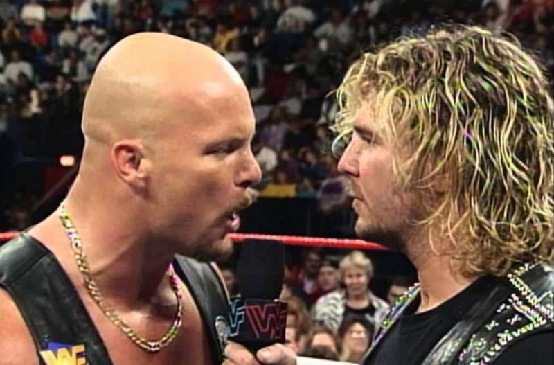 Though they may have feuded on-screen Austin and the Loose Cannon Brian Pillman were very close friends.