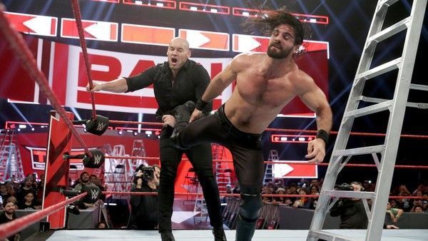 Seth Rollins will defend his title once again against Baron Corbin at Stomping Grounds PPV